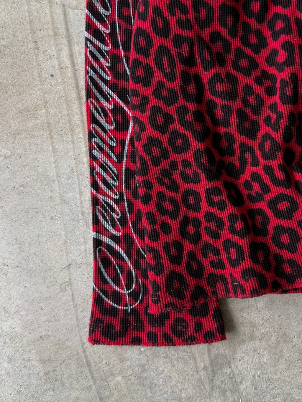 Red Cheetah Waffle