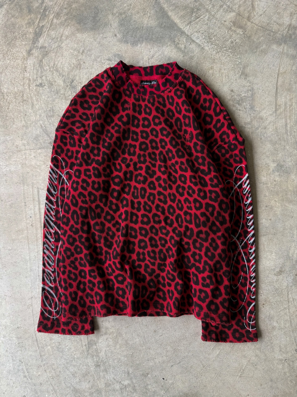 Red Cheetah Waffle