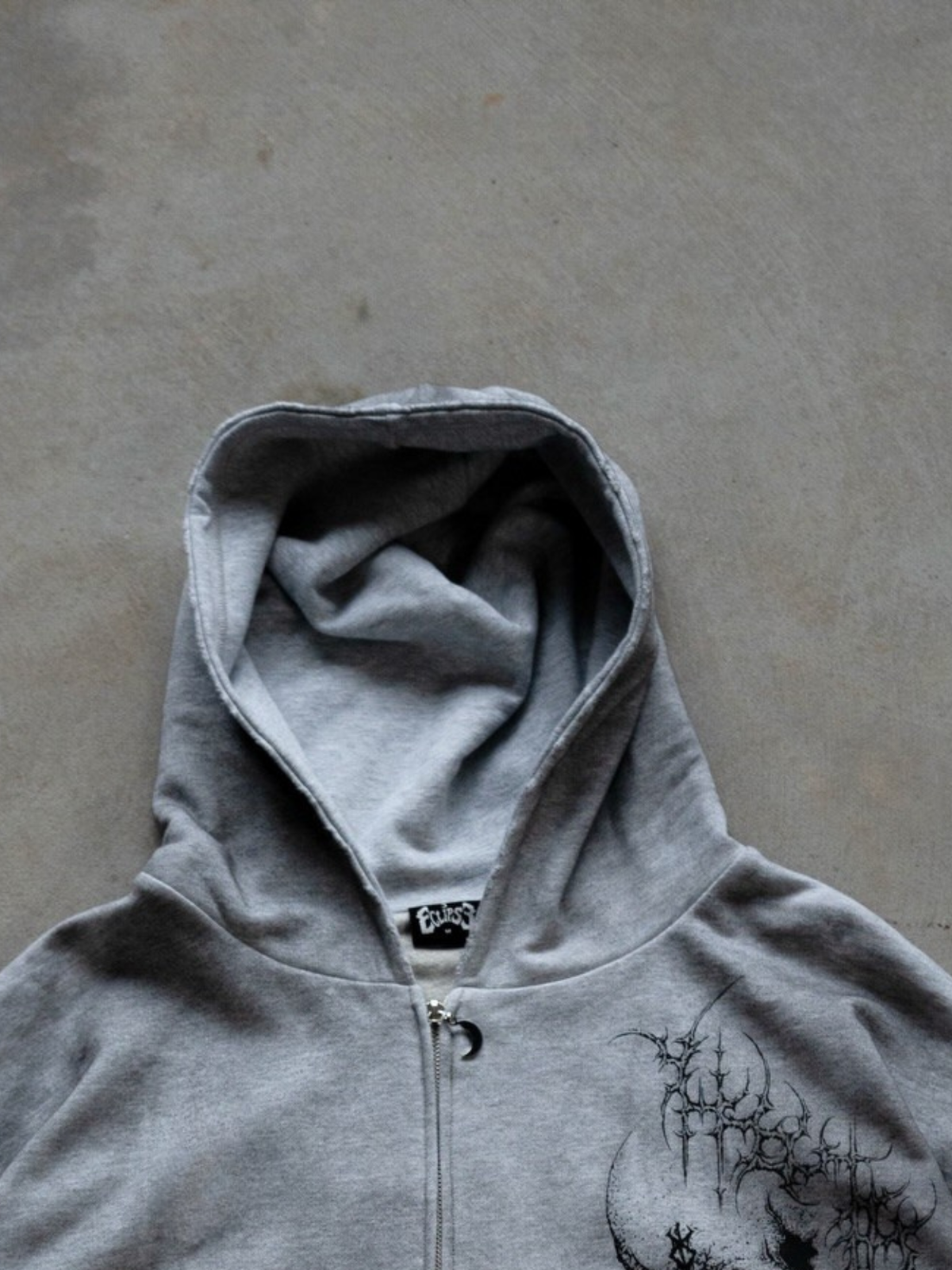 Skull Knight Zip-up Hoodie