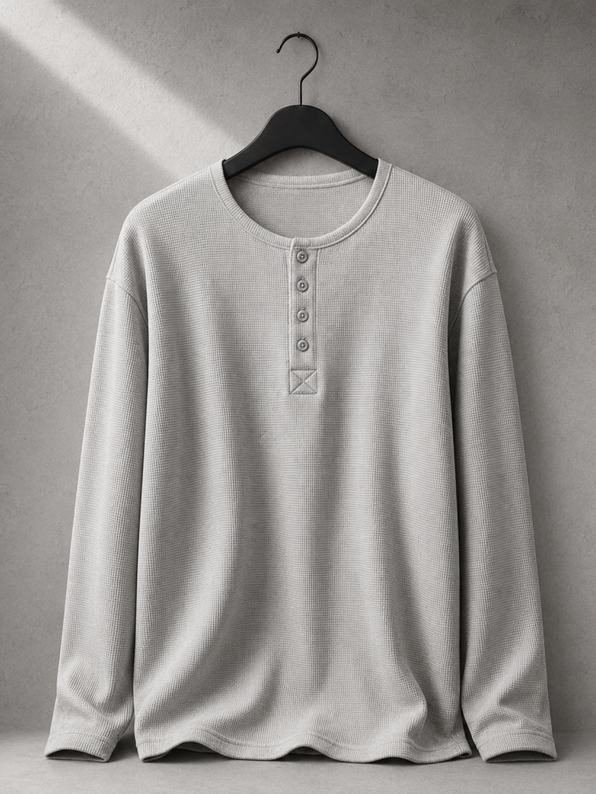 Relaxed Waffle Henley
