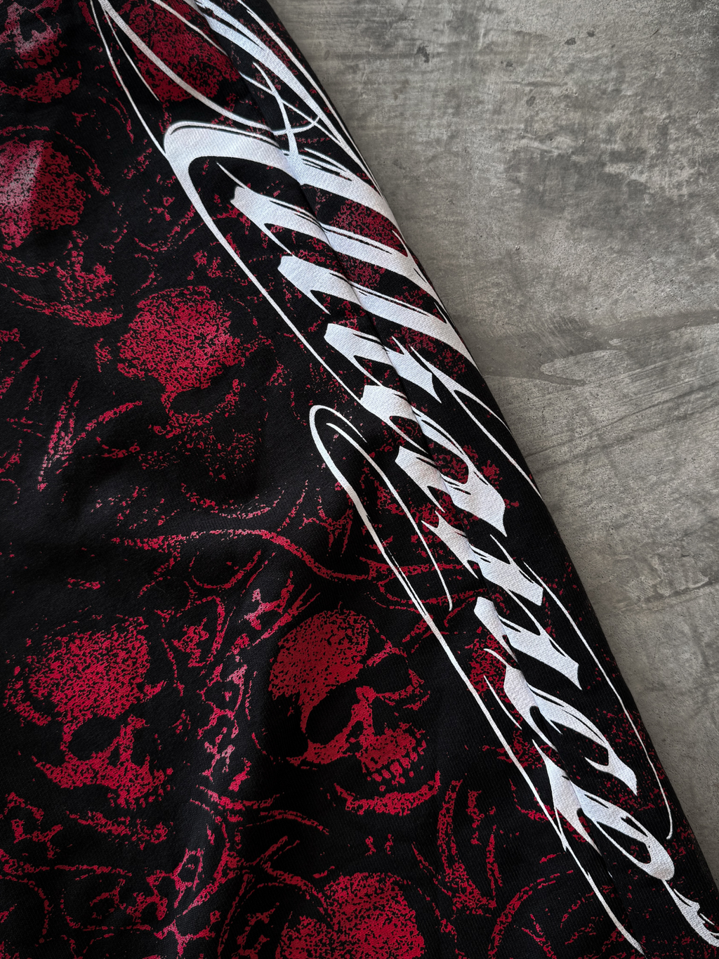 Crimson Skull Sweatpants