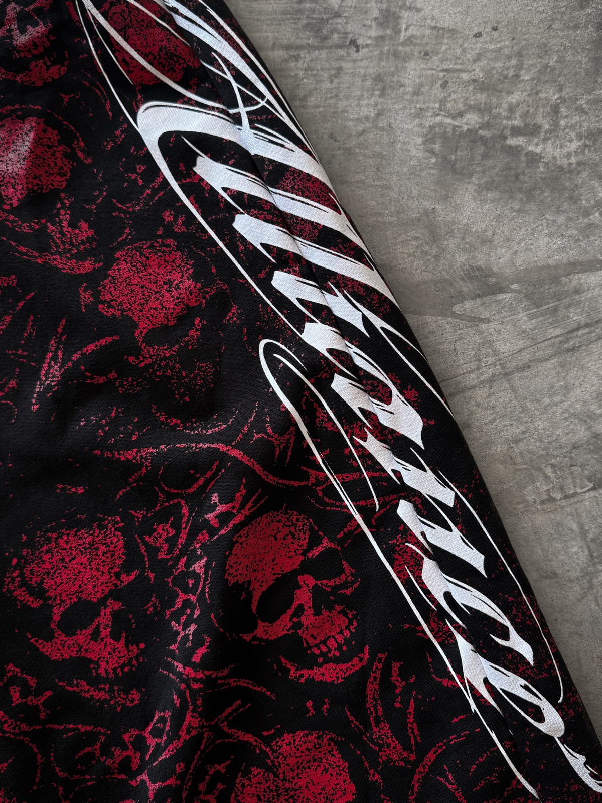Crimson Skull Sweatpants