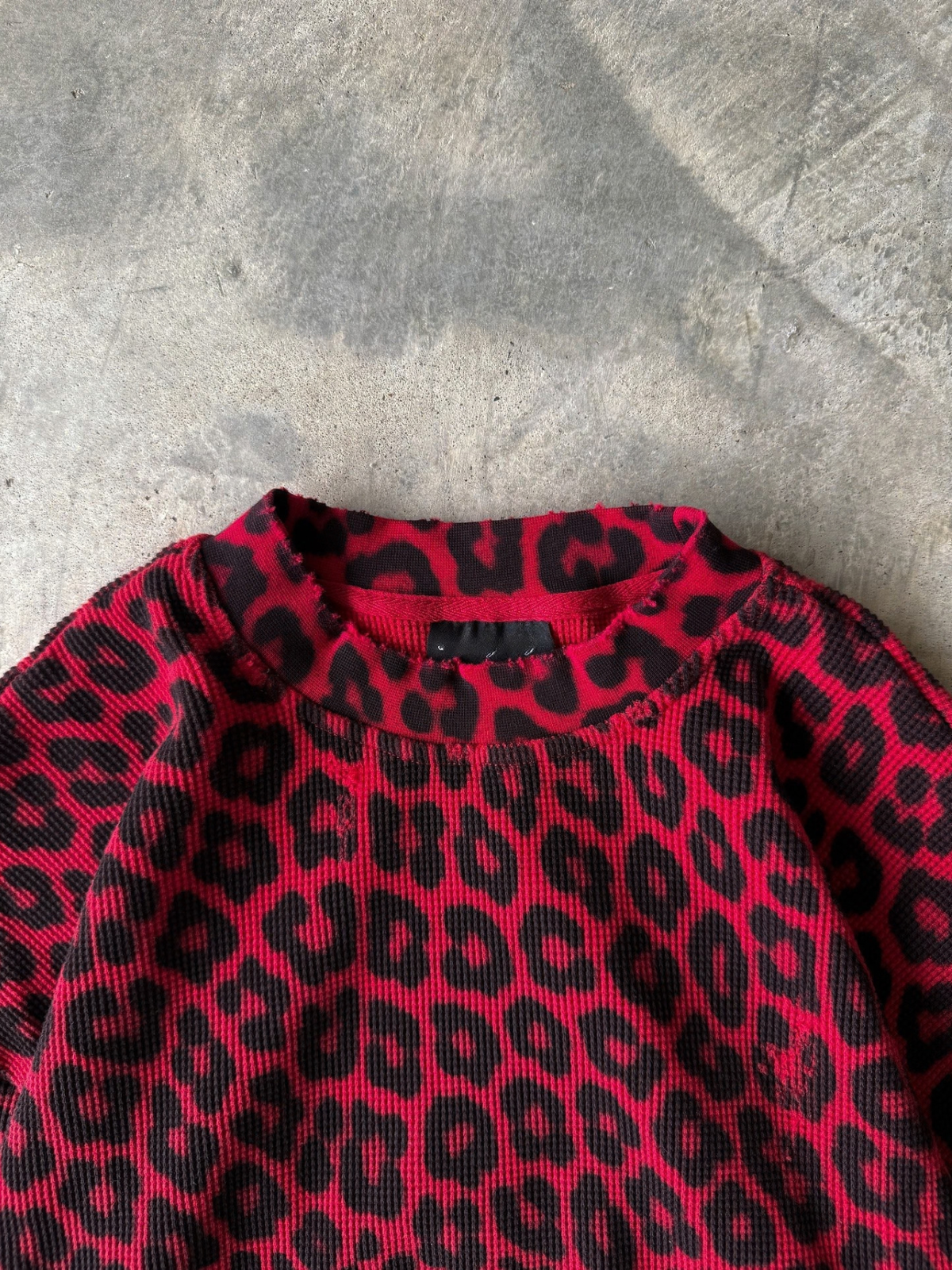 Red Cheetah Waffle