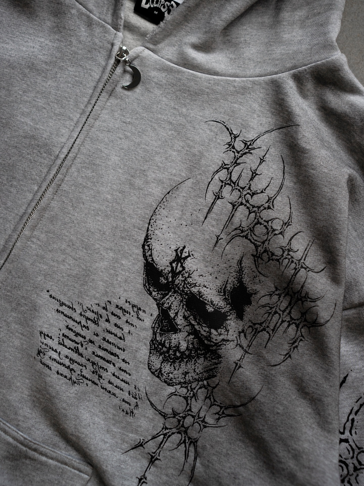 Skull Knight Zip-up Hoodie