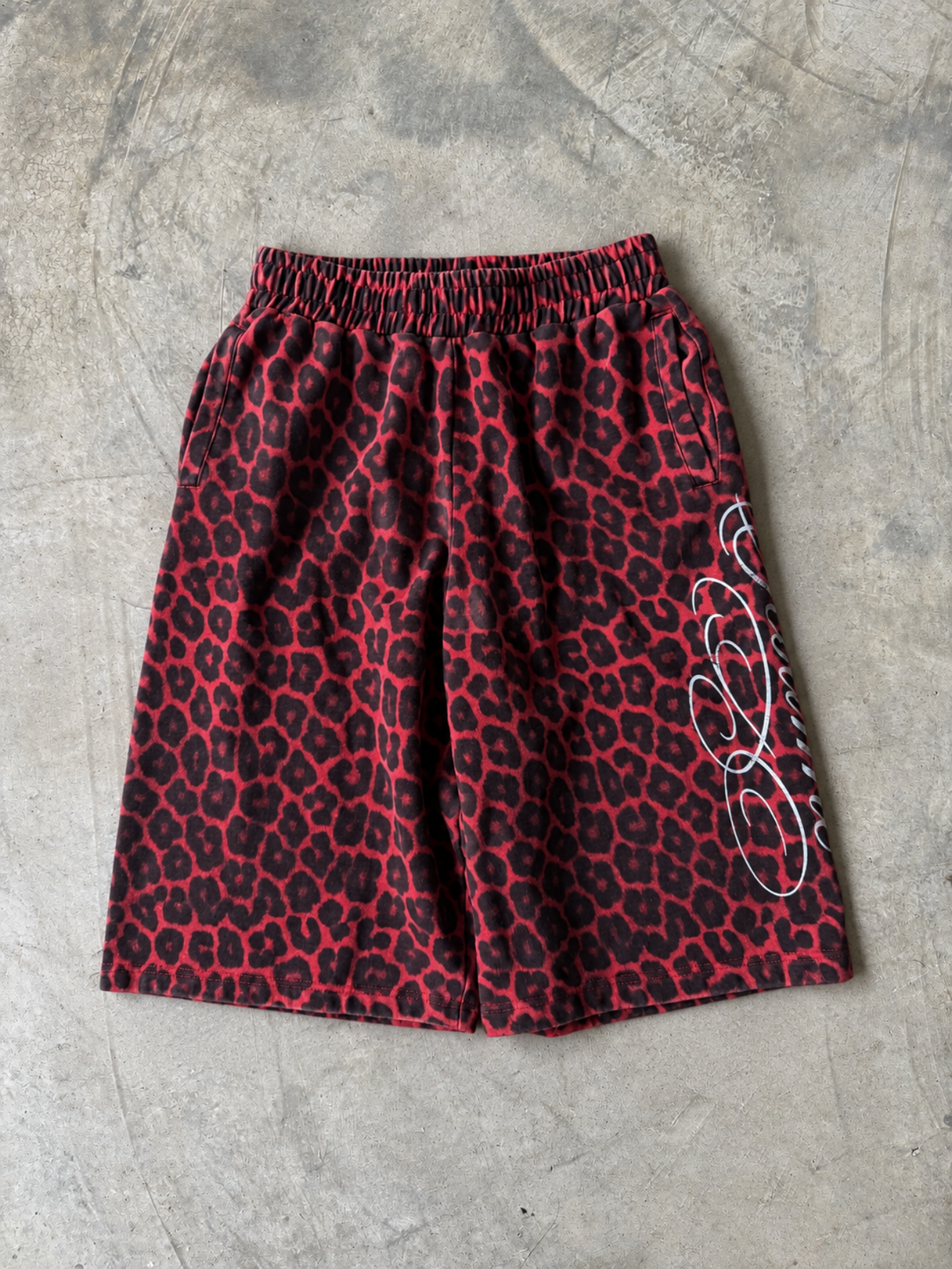 Red Cheetah Shorts