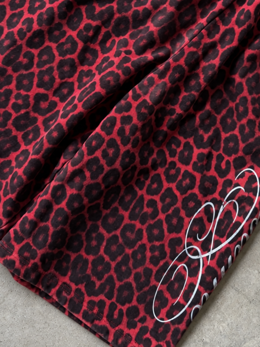 Red Cheetah Shorts