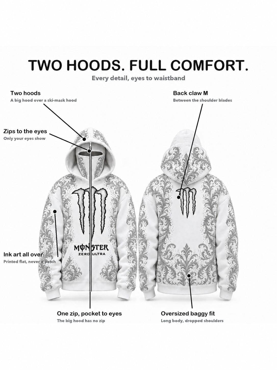 Monster Zero Hoodie